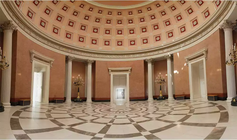 Dome Room in the Hungarian National Museum