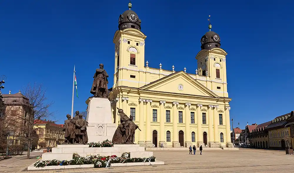 a Debreceni Református Nagytemplom, a Landventure küldetések egyik helyszíne