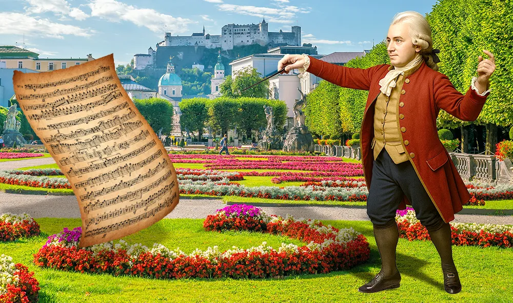das Titelbild für die Landventure-Mission „Das Rätsel von Mozarts Noten“